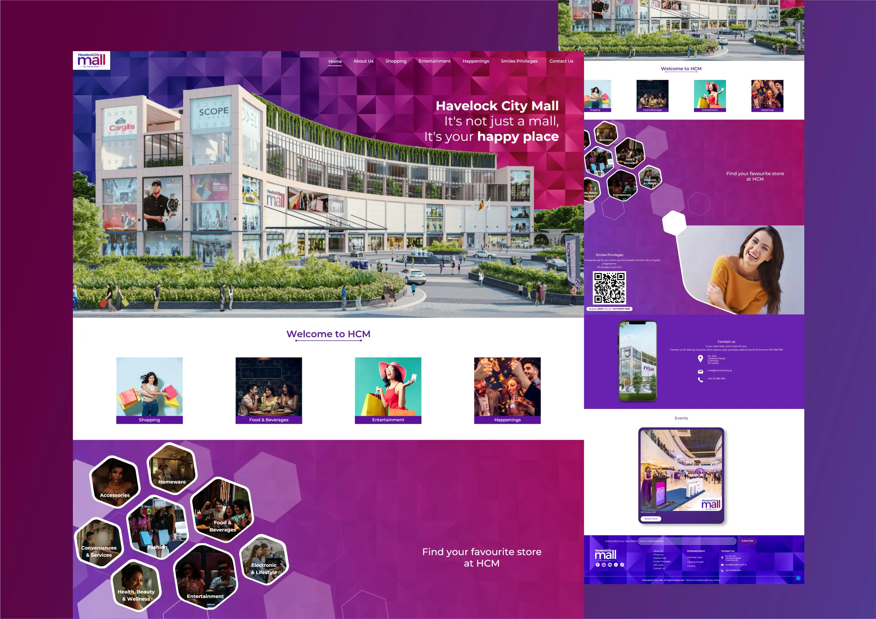 Havelock City Mall digital experience platform